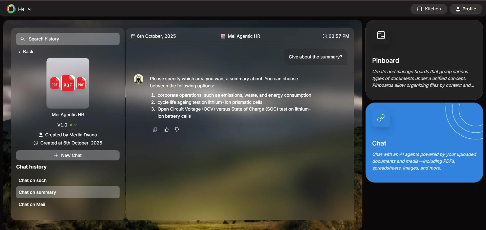 Reliable Conversation Archive