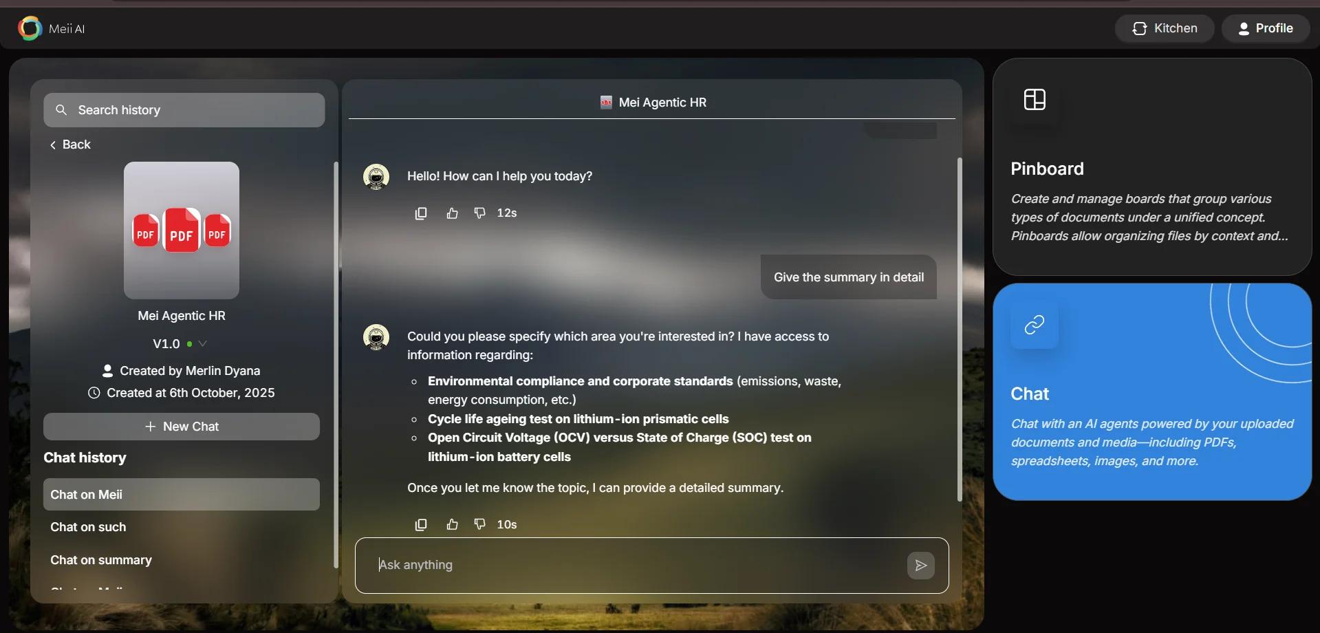 Fast-Response AI Chat